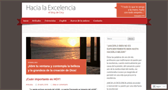 Desktop Screenshot of hacialaexcelencia.org